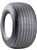 Carlisle Straight Ribbed Tire - 13x650x6, 5181861