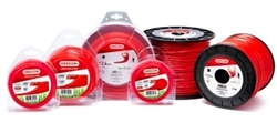69-602 Red .105 Round Trimmer Line - 3lb Spool: Oregon