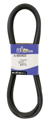72" RD Hustler  Super Z Deck Belt (RH) A-603422