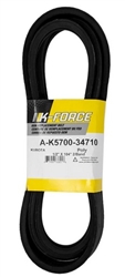 A-K5700-34710 K Force Deck Belt: Kubota