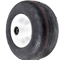 Solid Flat Proof Tires Smooth Tread - 13x6.50-6